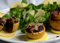 Boudin aux pommes déguisé