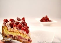 Cheesecake aux framboises
