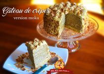 Gâteau de crêpes version moka