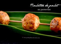 Boulettes de poulet au parmesan