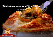 Timbale de moules et cabillaud au safran