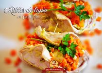 Râbles de lapin en papillote