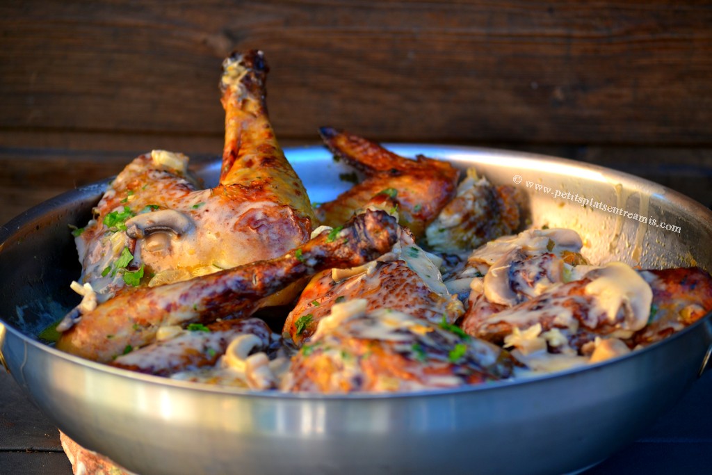 Pintade au Riesling sauce suprême | Petits Plats Entre Amis