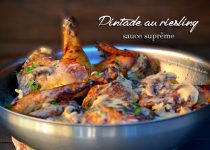 Pintade au Riesling sauce suprême