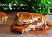 Croque-Monsieur façon pain perdu