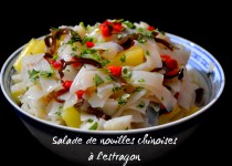Salade de nouilles chinoises à l’estragon