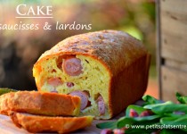 Cake aux saucisses & lardons