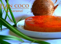 Flan coco au caramel