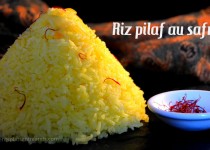 Riz pilaf au safran
