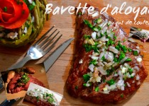 Bavette d’aloyau au jus de couteau