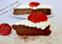 Gâteau au chocolat » Comme un fondant »