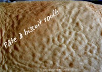 Pâte à biscuit roulé