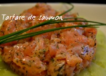 Tartare de saumon