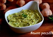 Beurre persillé – beurre d’escargot