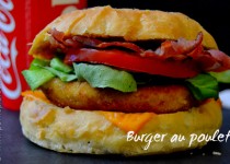 Burger au poulet