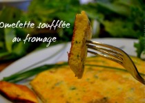 Omelette soufflée au fromage