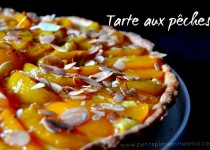 Tarte aux pêches