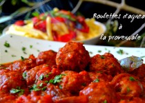 Boulettes d’agneau à la provençale