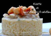Risotto de Saint-Jacques et cabillaud
