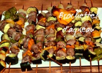 Brochettes d’agneau