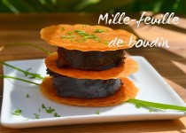 Mille-feuille de boudin