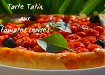 Tarte Tatin aux tomates cerises