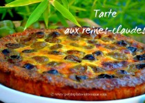 Tarte aux reines-claudes