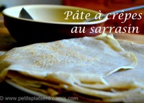 Pâte à crêpes au sarrasin