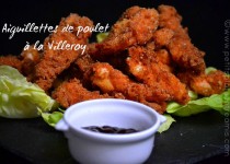 Aiguillettes de poulet à la Villeroy