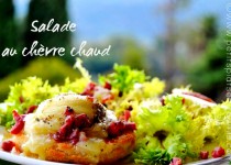 Salade au chèvre chaud