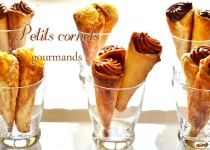 Petits cornets gourmands