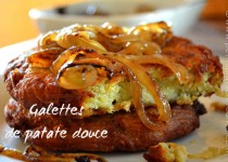 Galettes de patates douces