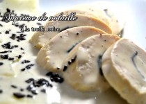 Suprême de volaille à la truffe noire