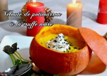 Velouté de potimarron à la truffe noire