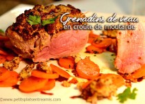 Grenadins de veau en croûte de moutarde