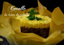 Corolle de foies de volaille