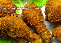 Cuisses de poulet panées à la cajun