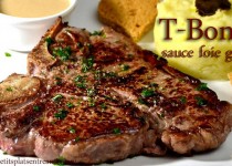 T-Bone sauce foie gras