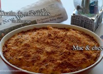 Gratin de macaronis au fromage – Mac and cheese