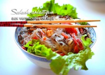 Salade asiatique aux vermicelles de soja