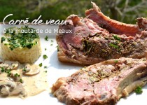 Carré de veau à la moutarde de Meaux