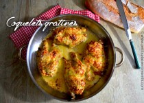 Coquelets gratinés
