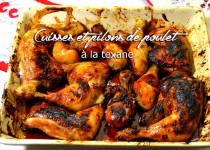 Cuisses et pilons de poulet à la texane