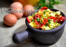 Brouillade aux poivrons