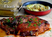 Rouelle de porc laquée