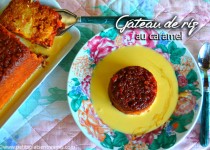 Gâteau de riz au caramel