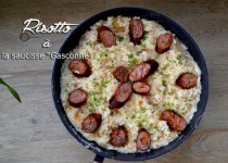 Risotto à la saucisse « Gasconne »