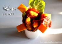 Wrap au poulet, la recette