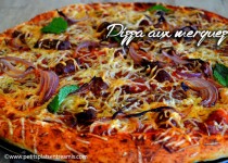 Pizza aux merguez