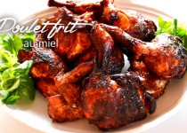 Poulet frit au miel